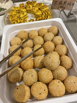 Delicious sesame filled  at Everyday in Hong Kong Island