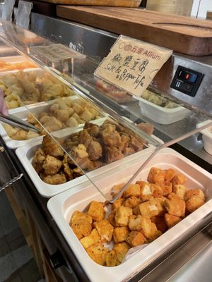 Fried selection - the wonton are great as well  at Everyday in Hong Kong Island
