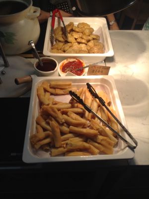 Fried spring rolls at Everyday in Hong Kong Island