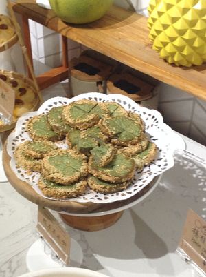 Matcha soft cookies. Lightly sweet, a little bit nutty. at Everyday in Hong Kong Island