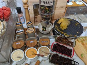 Nuts and dried fruits at Everyday in Hong Kong Island