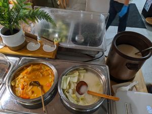 Soups and simmered vegetables at Everyday in Hong Kong Island