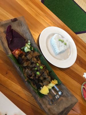 Satay at Ayo Vegan - Peliatan in Ubud