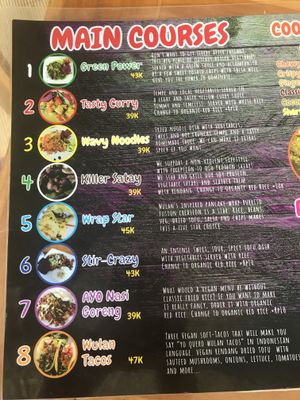 The main courses. I had the green power and loved it. I also got a side of tempeh which was so amazing.  at Ayo Vegan - Peliatan in Ubud