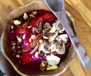 Smoothie bowl at Ayo Vegan - Peliatan in Ubud
