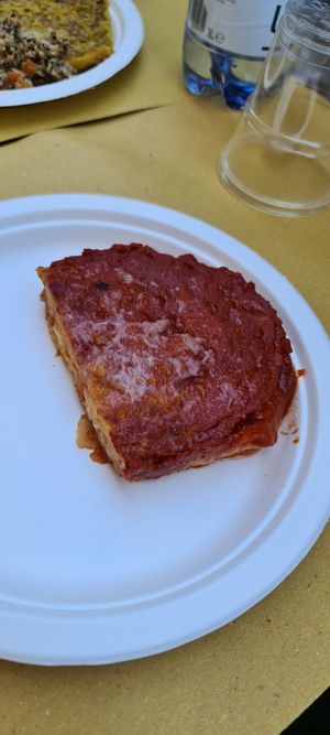 Lasagna at Clorophylla Veg & Bio Shop in Pisa