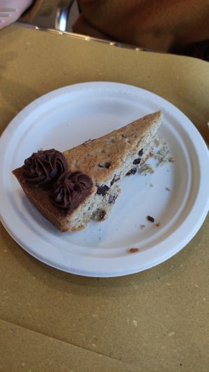 Chocolate cake at Clorophylla Veg & Bio Shop in Pisa