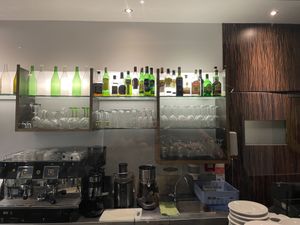 Gotta love a well stocked bar at Green Pepper in Lisbon