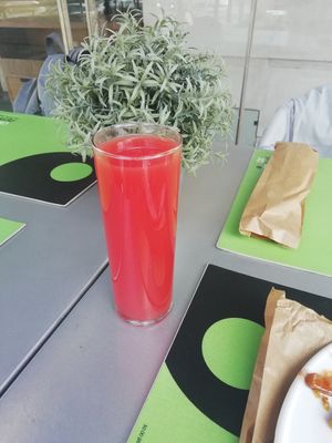 Juice of the day at Green Pepper in Lisbon