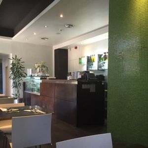 Entrée du restaurant  at Green Pepper in Lisbon