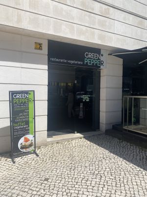 Outside   at Green Pepper in Lisbon