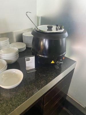 Soup marked vegan   at Green Pepper in Lisbon