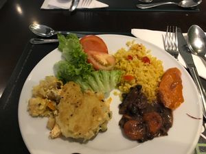 Buffet at Green Pepper in Lisbon