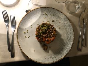 Caponata, sehr lecker  at Sal8 in Agrigento