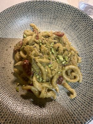 Pistacchio pasta  at Sal8 in Agrigento