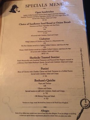  at Sherlocks in Whitby