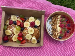 Vegan Pancakes & Açaí Bowl  at Cafe Nomad - Weststadt in Heidelberg