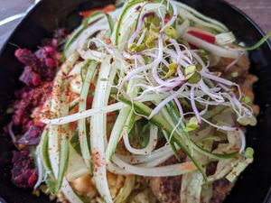 Bulgurpfanne at Marie's Bistro in Gutersloh