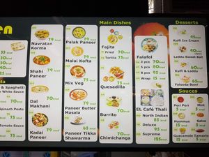 Vegan cheese dishes at El Cafe Vegetarian Food in Ho Chi Minh City