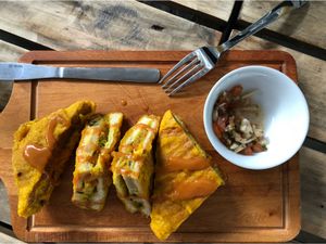 Stuffed paneer  at El Cafe Vegetarian Food in Ho Chi Minh City