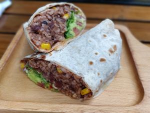 Burrito at El Cafe Vegetarian Food in Ho Chi Minh City