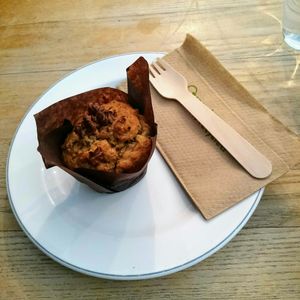 Banana and walnut muffin at Good To Go - The Bower in London