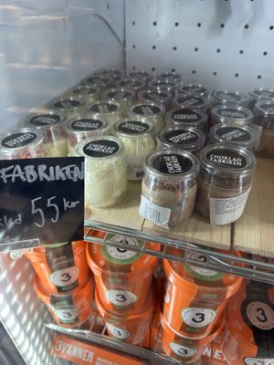 But they had these vegan chocolate pods    at Urban Deli - Sveavägen in Stockholm