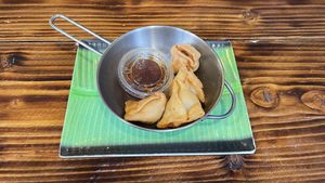 #1 samosas  at Malay Kitchen in Kinsale