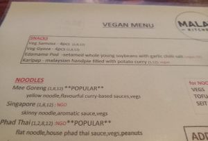   at Malay Kitchen in Kinsale