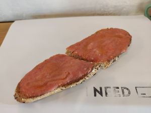 Pan con Tomate at I Need Coffee in Granada