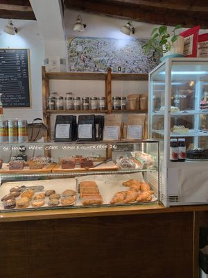 Shop view at I Need Coffee in Granada