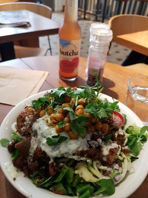 Gyros salad at SLA - Haarlemmerdijk in Amsterdam