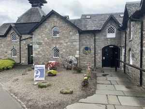 The Watermill book & coffee shop at The Watermill Cafe in Aberfeldy