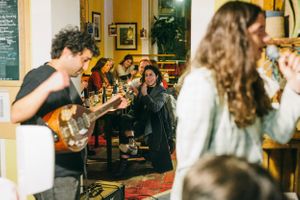 Frequent vegan event dinner. at Pure Note in Dusseldorf