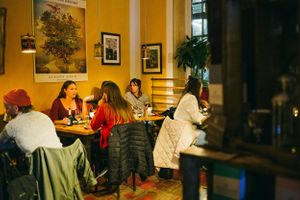 Atmosphere durigng the evening.  at Pure Note in Dusseldorf