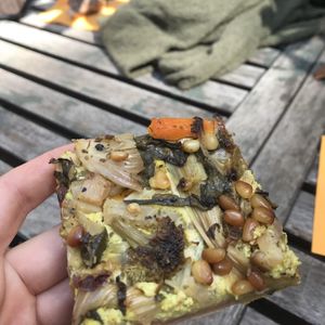 Vegane Quiche  at Pure Note in Dusseldorf