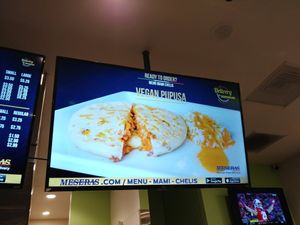 Vegan Papusa at Mami Cheli's in Menlo Park