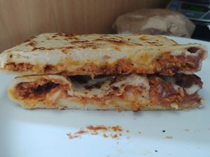 Vegan Papusa at Mami Cheli's in Menlo Park