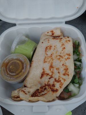 Vegan Quesadilla at Mami Cheli's in Menlo Park