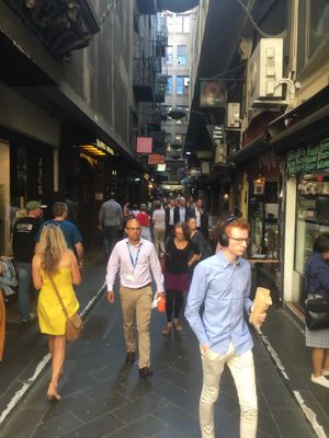 Street view  at Shandong MaMa Mini - Centre Place in Melbourne