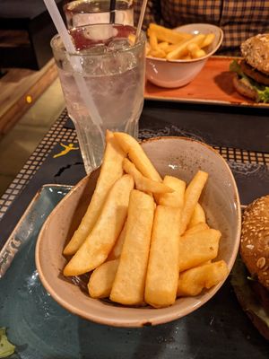 Fries at Peter Pane - Leopoldstrasse in Munich