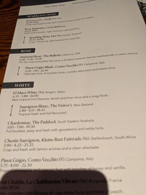 Wine at Merrie Garden in Sandown