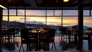 Casual mountain dining, regionally sourced ingredients, plant-based dishes, and panoramic Telluride views! at Altezza at The Peaks in Telluride