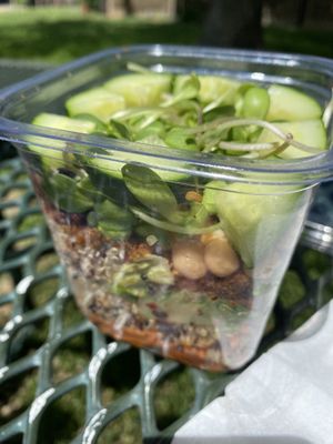 Buddha bowl. Picture doesn’t do it justice .  at Vida Health Bar in Yakima