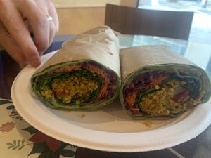 Hippie Wrap  at Essencia Artisan Bakery in Yakima