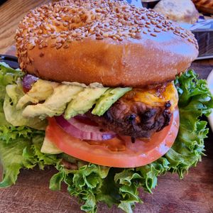 Chick'n sandwich at Dellepiane Sedona in Sedona