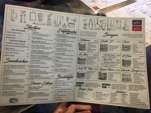 Menu at Dellepiane Sedona in Sedona