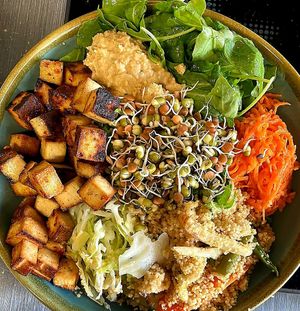 Vegane Sommerbowl at Ox in Heitersheim