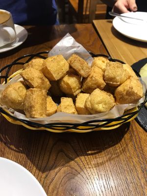 deep fried tofu  at Veggie Castle in Macau
