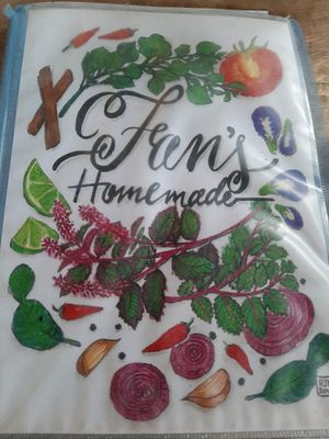 Menu at Fan's Homemade in Koh Phayam